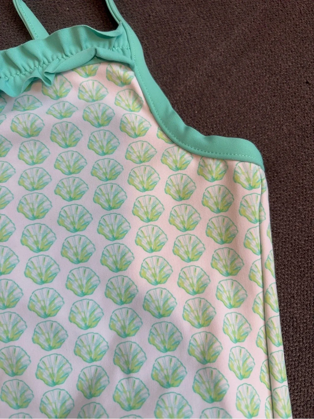 Vineyard Vines Girls Shell One Piece Swimsuit - Size 4T